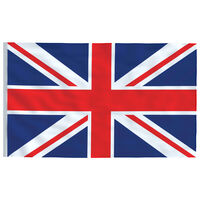 vidaXL Zastava Ujedinjenog Kraljevstva 90 x 150 cm