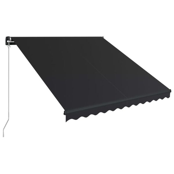 vidaXL Tenda na ručno uvlačenje 300 x 250 cm antracit