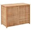 vidaXL Ko&scaron;ara za rublje 87,5 x 46 x 67 cm od masivnog drva oraha
