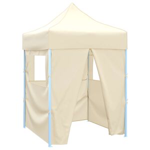 vidaXL &Scaron;ator za zabave 200 x 200 x 315 cm Krem Oxford tkanina