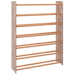 vidaXL Stalak za cipele smeđi 90 x 24 x 117 cm od konstruiranog drva