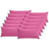 vidaXL Presvlaka za jastuk 12 pcs HEERLEN Ružičasta 40 x 80 cm