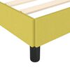 vidaXL Okvir za krevet zeleni 90x190 cm od tkanine