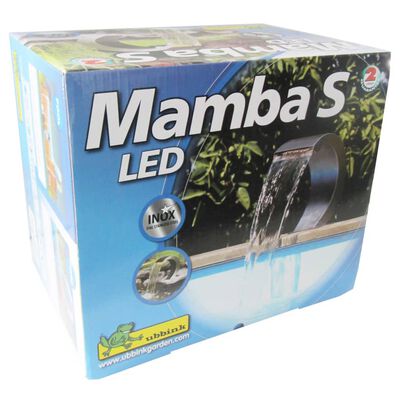 Ubbink vodopad od nehrđajućeg čelika Mamba S-LED 7504632