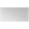vidaXL LED kupaonsko ogledalo *Transparent*an 40 x 20 cm Pravokutni