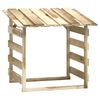 vidaXL Pergola s krovom 100 x 90 x 100 cm od impregnirane borovine