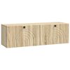 vidaXL TV ormar za zid Hrast sonoma 98 x 31 x 30 cm Konstruirano drvo