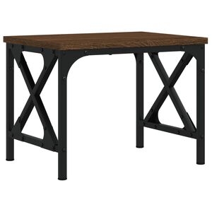 vidaXL Stalak za pisač smeđa boja hrasta 40x30x31 cm konstruirano drvo