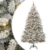 vidaXL Umjetno božićno drvce 270 cm 300 LED lampica Topla bijela