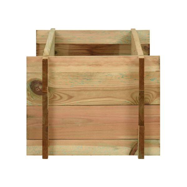 vidaXL Povišena vrtna gredica za povrće od impregnirane borovine 80 cm