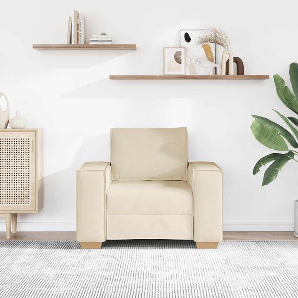 vidaXL Sofa fotelja platno 100x78x84 cm