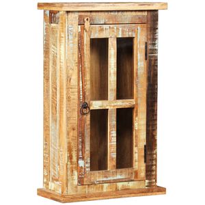 vidaXL Zidni ormarić od masivnog obnovljenog drva 44 x 21 x 72 cm
