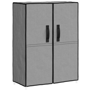 vidaXL Ormarić za cipele sivi 60 x 28 x 90 cm od tkanine