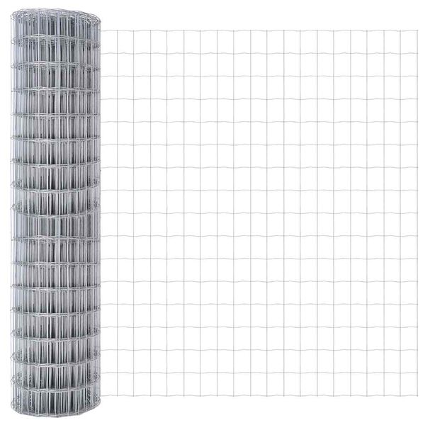 vidaXL Euro ograda 1 x 10 m Željezo prekriveno PVC-om