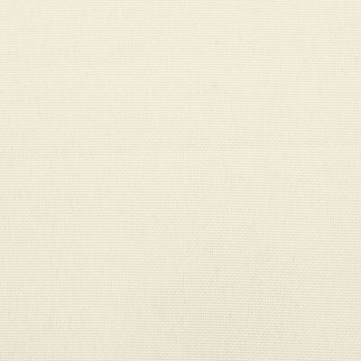 vidaXL Jastuk za vrtnu klupu krem bijeli 150x50x7 cm od tkanine Oxford