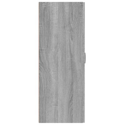 vidaXL Viseći ormarić sivi hrast 69,5x34x90 cm od konstruiranog drva