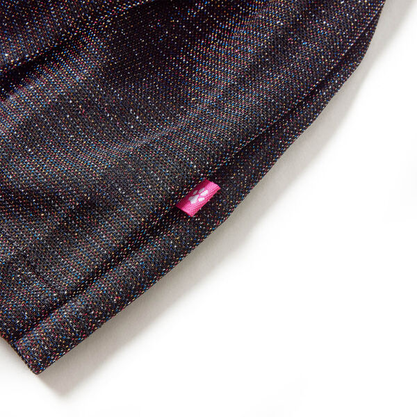 Dječja plisirana suknja sa šljokicama modra 116