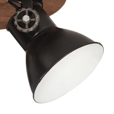 vidaXL Industrijska stropna svjetiljka 25 W crna 42 x 27 cm E27
