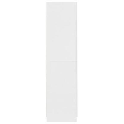 vidaXL Ormar bijeli 90 x 52 x 200 cm od konstruiranog drva