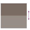vidaXL Rolo zavjesa Blackout Coffee 155x150 cm &Scaron;irina tkanine 151,6 cm