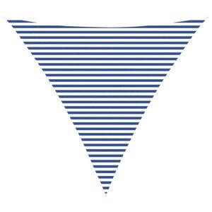 vidaXL Jedro za sunce Plava i bijela 5 x 5 x 5 m 100% poliester Oxford