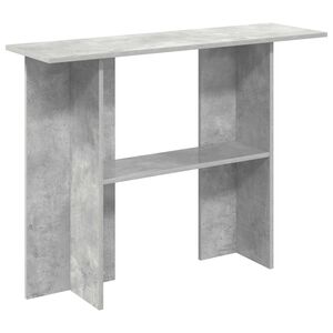 vidaXL Konzolna stolica Betonska siva 100 x 30 x 75 cm