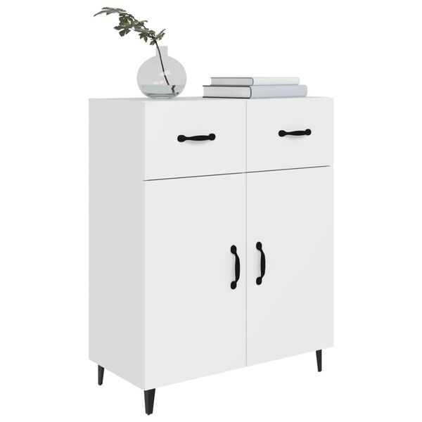 vidaXL Komoda bijela 69,5x34x90 cm od konstruiranog drva
