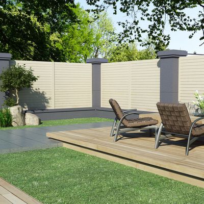 vidaXL Panel za vrtnu ogradu 1,7 x 1,7 m