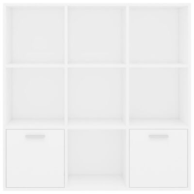 vidaXL Ormarić za knjige bijeli 98 x 30 x 98 cm od konstruiranog drva