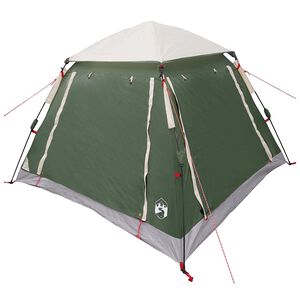 vidaXL 3-osobni Zelena 185T Polyester