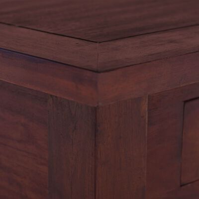 vidaXL Stolić za kavu klasični smeđi 68x68x30 cm od drva mahagonija