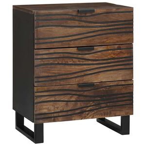vidaXL Noćni ormar Orah 50 x 33 x 62 cm Konstruirano drvo