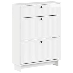 vidaXL Ormar za cipele EDE 78 x 24 x 103 cm Konstruirano drvo