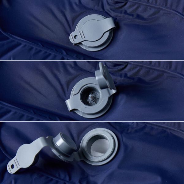 vidaXL Samonapuhujući madrac za kampiranje za 1 osobu modri