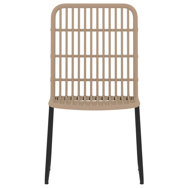 vidaXL 5-dijelni vrtni blagovaonski set boja hrasta