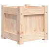 vidaXL Vrtna sadilica 31 x 31 x 31 cm od masivne borovine