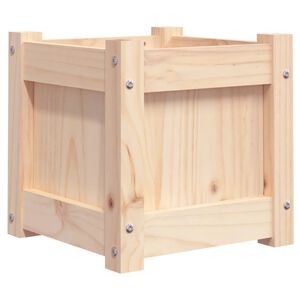 vidaXL Vrtna sadilica 31 x 31 x 31 cm od masivne borovine