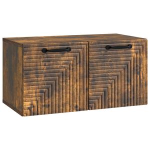 vidaXL TV ormar za zid Zidne Dimljeni hrast 59,5 x 31 x 30 cm