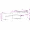 vidaXL TV ormar Staro drvo 150 x 30 x 44,5 cm Konstruirano drvo