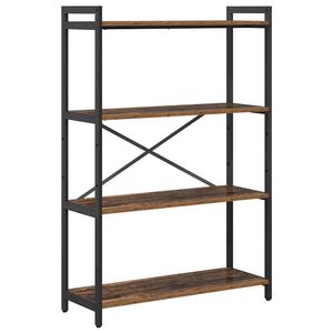 vidaXL Polica 80 x 30 x 120 cm Konstruirano drvo Staro drvo
