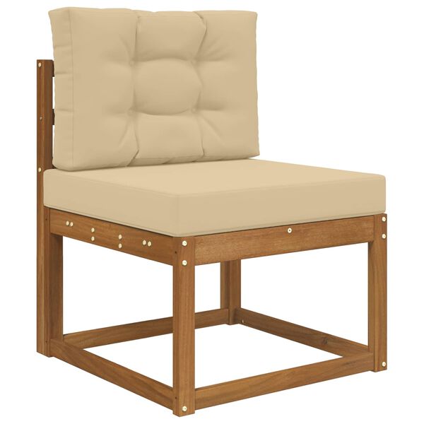 vidaXL Jastuk za vanjsku sofU 2 pcs Bež Poliester