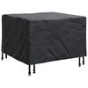 vidaXL Pokrov za namje&scaron;taj 60 x 60 x 45 cm 210D Oxford tkanina Crna