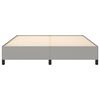 vidaXL Okvir za krevet bez madraca svjetlosivi 160 x 200 cm od tkanine
