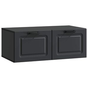 vidaXL TV ormar za zid Zidne Crna 78,5 x 41 x 30 cm Konstruirano drvo