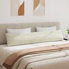 vidaXL Jastučići za sofu 2 pcs Krema 200 x 40 cm Kordura tekstil