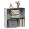 vidaXL Regal za knjige boja hrasta 80x30x77 cm konstruirano drvo