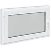 vidaXL Prozor za podrum RISOR 100 x 50 cm PVC i staklo Antracit
