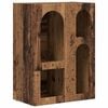 vidaXL Kreveta ELST Staro drvo 59 x 35 x 80.5 cm Konstruirano drvo