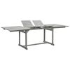 vidaXL Vrtni blagovaonski stol (160 - 240)x100x75 cm od drva bagrema