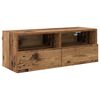 vidaXL TV zidni ormar Staro drvo 80 x 30 x 30 cm Konstruirano drvo